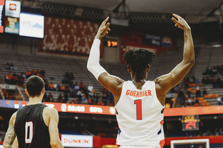Guerrier shined on Saturday after he disappointed in his first game against Virginia.